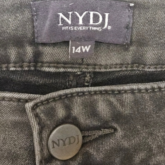 NYDJ MARILYN STRAIGHT JEANS WOMEN'S SIZE 14W - Picture 8 of 11